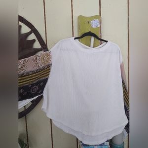 Free people blossom thermal white L